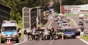 korek, wypadek