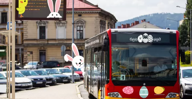 Ograniczenia w kursowaniu autobusów w okresie Wielkanocy