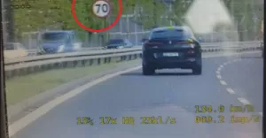 Przekroczył pędkość ponad dwukrotnie na krajowej jedynce!