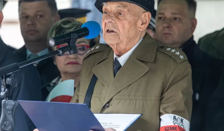 Jednym z walczących w Powstaniu Warszawskim był Jan Dombrowski - dziś 90-letni mieszkaniec Bielska-Białej