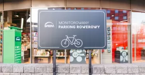 Monitorowany parking rowerowy przy Galerii Sfera