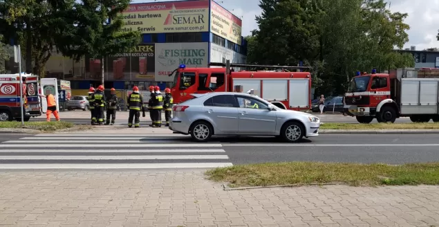 Potrącenie pieszej przy ulicy Partyzantów - 29.08