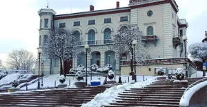 bielskobiala,bielsko,zamek,placchrobrego,zima,luty,poniedziałek,ilovebb,fotodnia,instagram