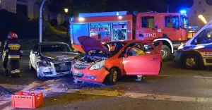 Nocna kraksa pod zamkiem - 7.06.2019