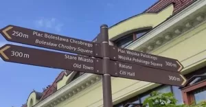 Tablice informacyjne dla turystów w Bielsku-Białej - 8.07.2021