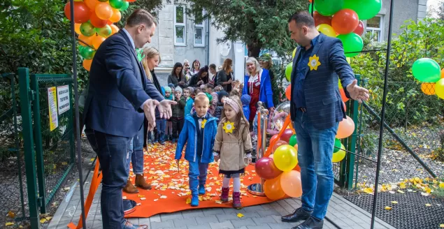 Otwarcie placu zabaw przy PP nr 27 - 14.10.2022
