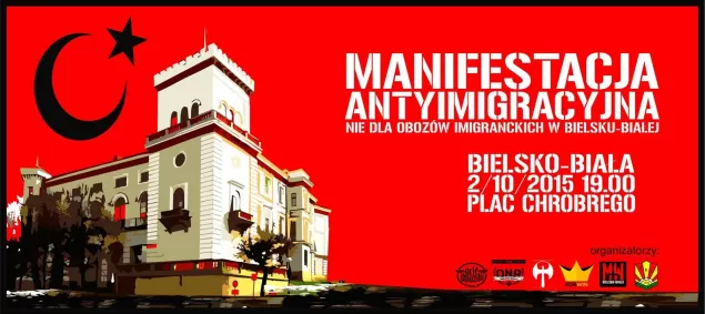 manifestacja antyimigrancka
