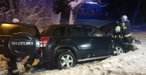 Wypadek w Mesznej - 4.02.2019