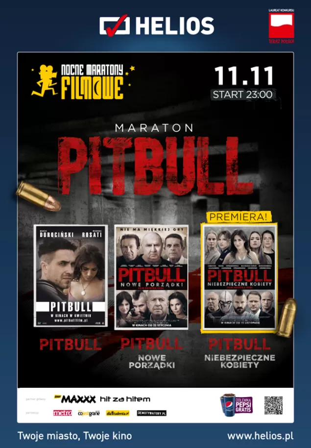 Maraton Pitbulla z premierą "Pitbull"
