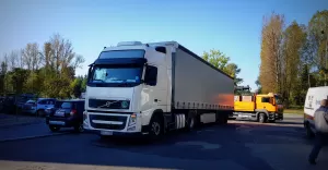 Pijany kierowca ciężarówki na ul. Trakcyjnej