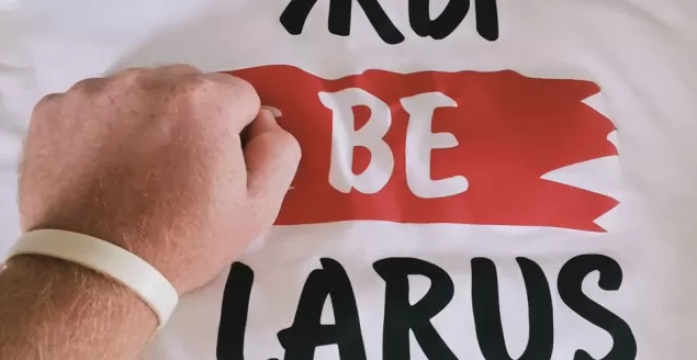 Białoruś, protest