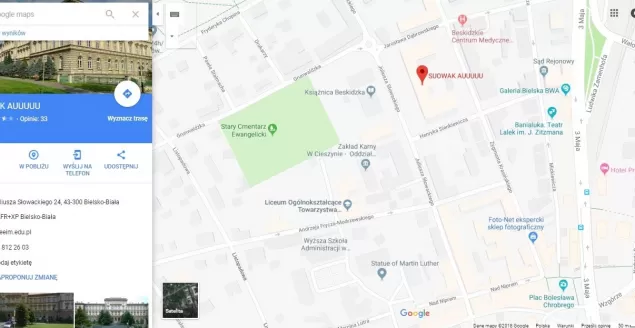 Ktoś zmienia nazwy szkół