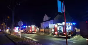 Wieczorny pożar w mieszkaniu - 24.01.2018