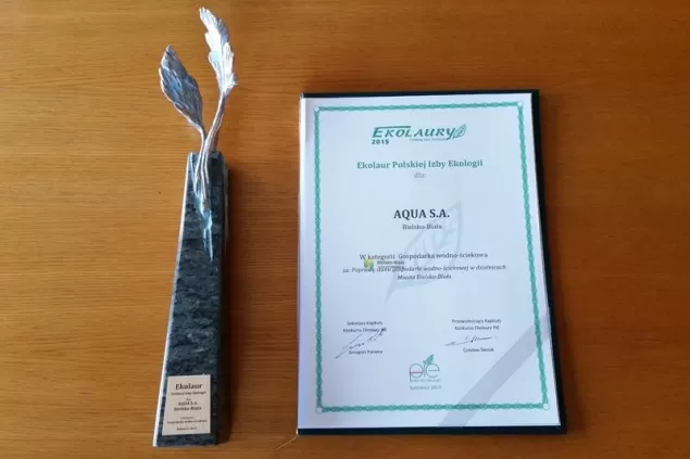 nagroda dla spółki aqua