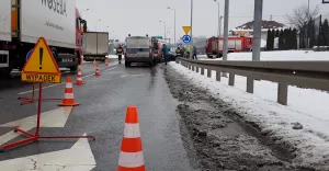 Wypadek na Niepodległości - 14.02.2018