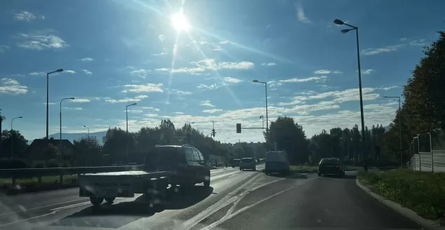 Skrzyżowanie ulic Andersa i Michałowicza - 7.10.2022