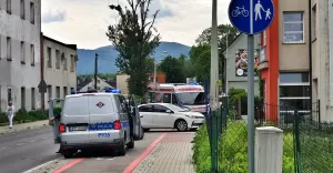 Potrącenie rowerzysty na ul. Sempołowskiej - 27.05