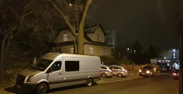 Akcja policji przy ul. Jana III Sobieskiego