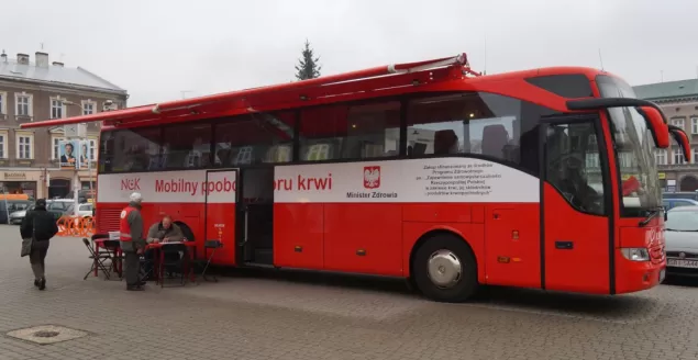 krwiodawstwo, ambulans