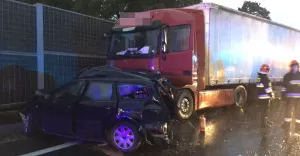 Śmiertelny wypadek na DK-1 w Goczałkowicach-Zdrój