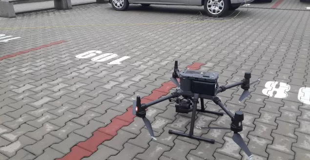Kontrolowali przejścia za pomocą drona. Zanotowali 70 wykroczeń