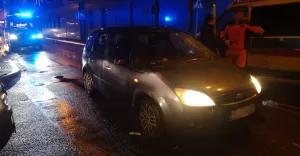 Potrącenie na ul. Mostowej - 30.11.2021