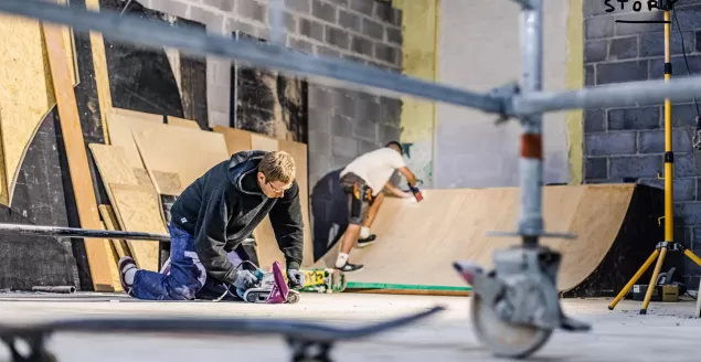 W Bielsku-Białej powstał pierwszy kryty skatepark