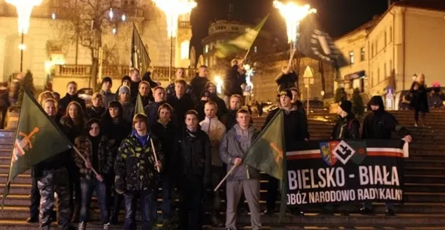 pikieta ONR nacjonaliści