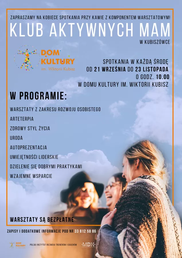 W Kubiszówce startuje Klub Aktywnych Mam!