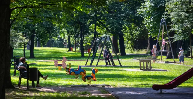 park włókniarzy