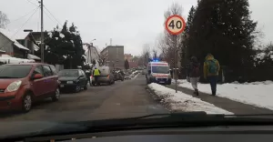 Potrącenie dziecka na ul. Asnyka - 12.02.2018