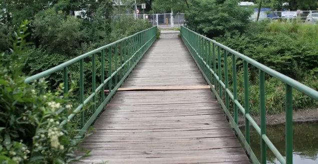 kładka, rzeka Biała
