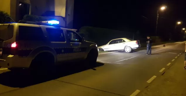 Pijany kierowca wpadł do rowu - 2.05.2018