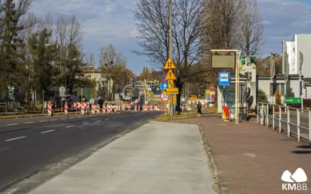 Wyremontowana zatoka autobusowa przy ul. Warszawskiej