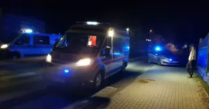 Potrącenie w Jasienicy