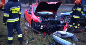 Popołudniowa kolizja na Bystrzańskiej - 2.02.2018