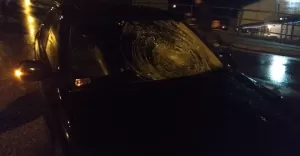 Potrącnie w Czańcu - 9.12.2018