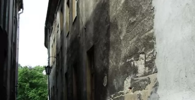 ul. Kręta, starówka, uliczka
