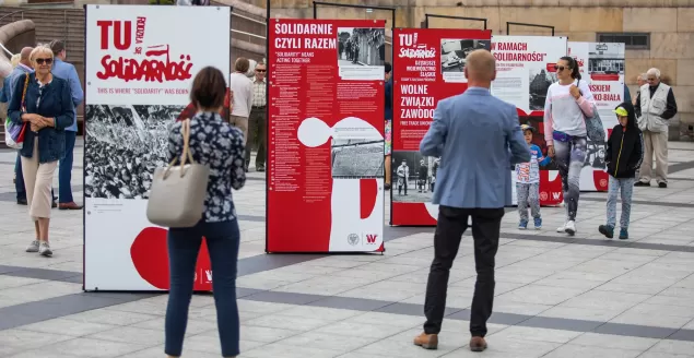 wystawa Tu rodziła się solidarność
