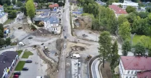 zmiana organizacji ruchu na cieszyńskiej