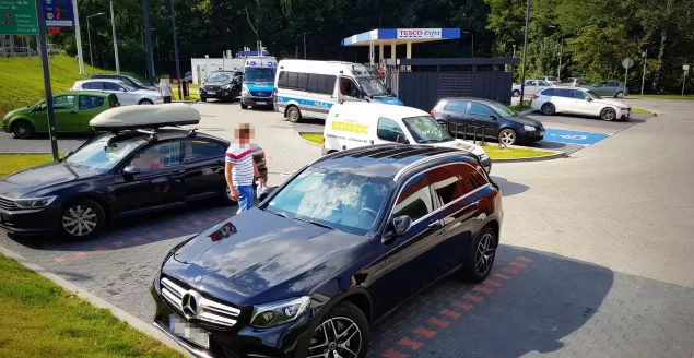 Zatrzymanie awanturnicy przy ulicy Warszawskiej -
