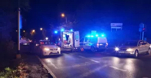 Potrącenie pieszego na ul. Wyzwolenia - 22.10.2019