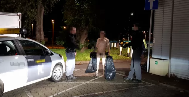 Golas paradował po ulicach Bielska-Białej