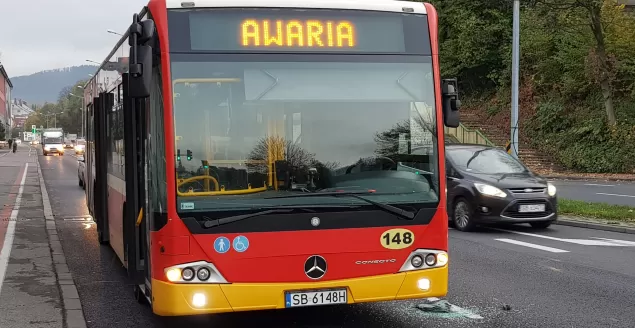 Napaść na kierowcę autobusu MZK - 24.10.2017