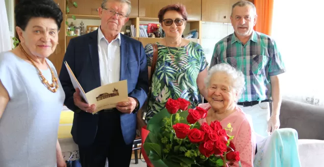 Pani Paulina Mrzygłód dołączyła do grona bielskich stulatków