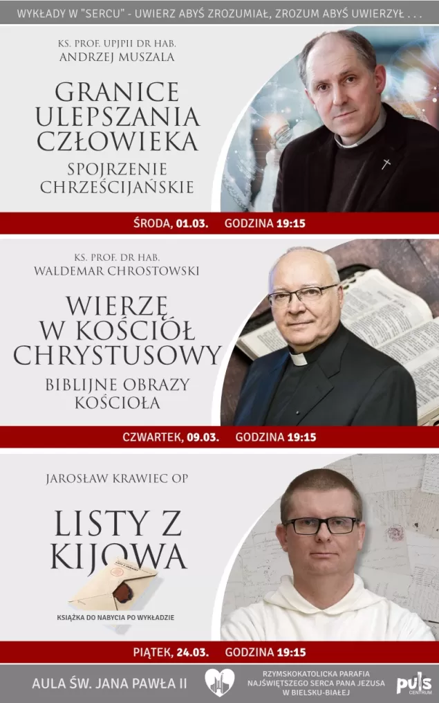 „Wykłady w Sercu” w podziemiach bielskiego kościoła