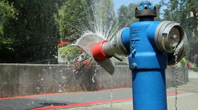 kurtyna wodna, hydrant