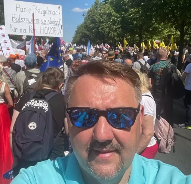 Politycy z Bielska-Białej na marszu 4 czerwca - 4.06.2023