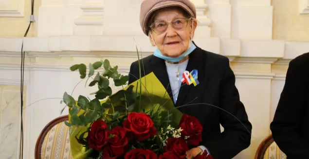 Danuta Boba z tytułem Zasłużonej dla Miasta Bielska-Białej