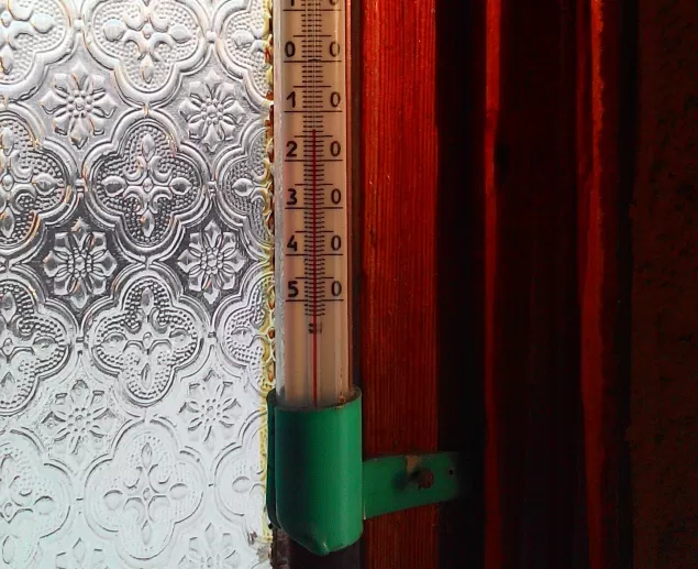 termometr, temperatura, mróz